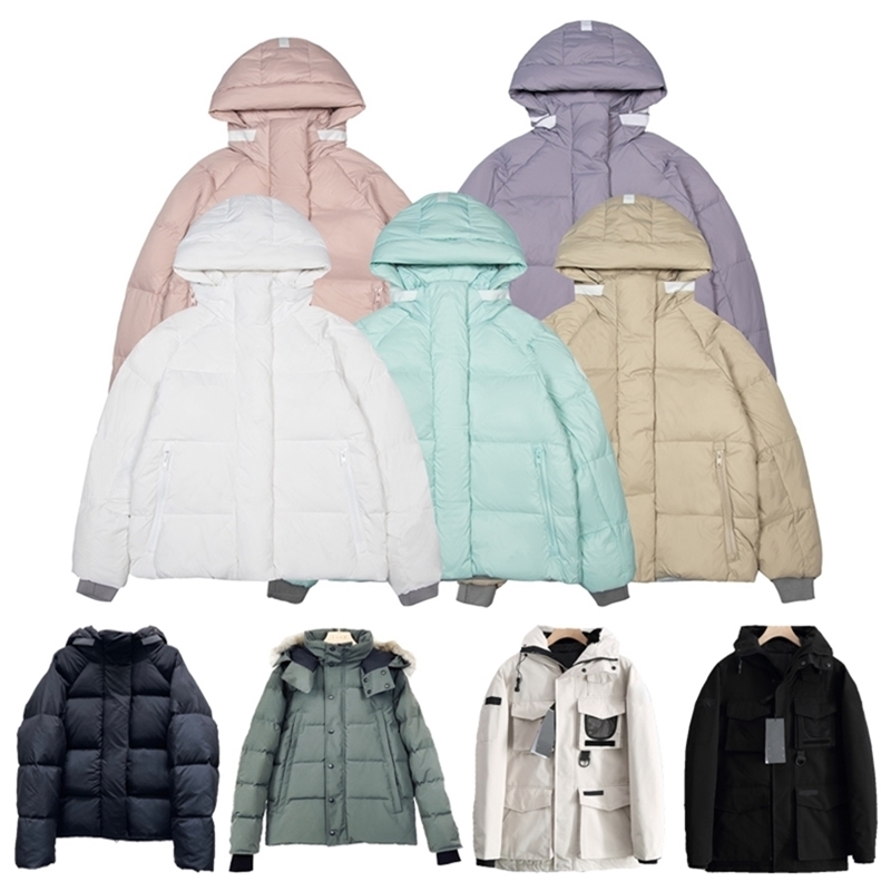 Mens Down Parkas Mans of mens outerwear winter outdoor leisure sports down collared Parker white duck jacket 220902