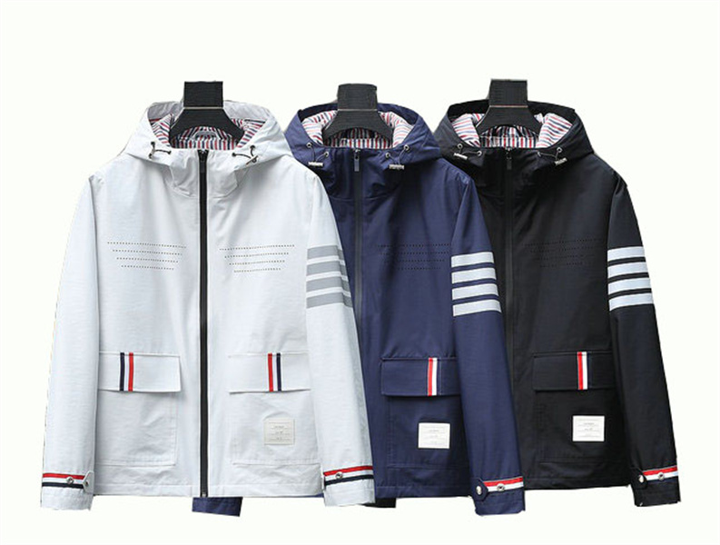 Mens Jacket Goo d Spring Autumn Outwear Windbreaker Zipper clothes Jackets Coat Outside can Sport Asia Size Fashion Men&#039;s Clothing palms ang-image-799509342