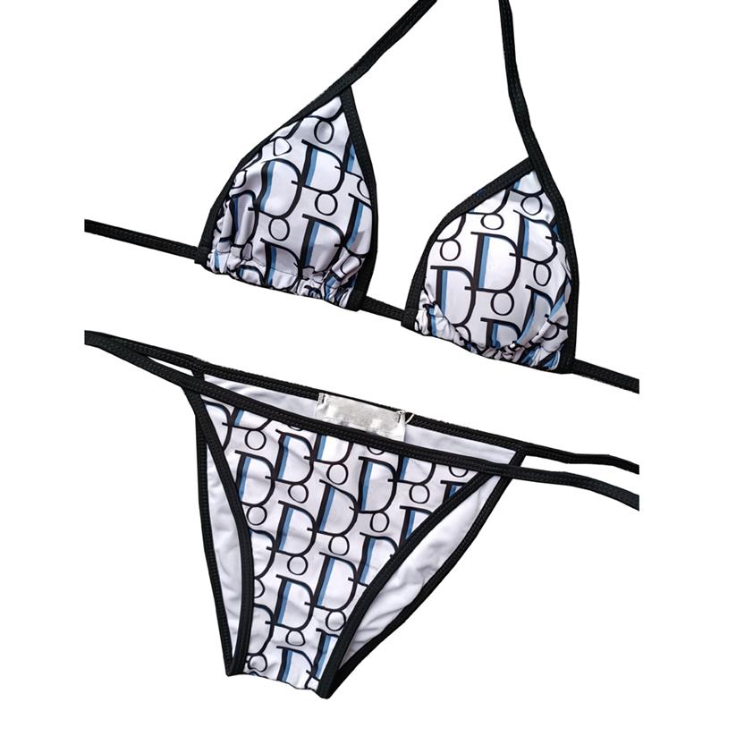 Swimwars de créateurs de femmes Maillots de bain Maillot de Bain Brands Bikinis Bandage sexy Badeanzug Costumi Bikini Sets Two-Pieces283i