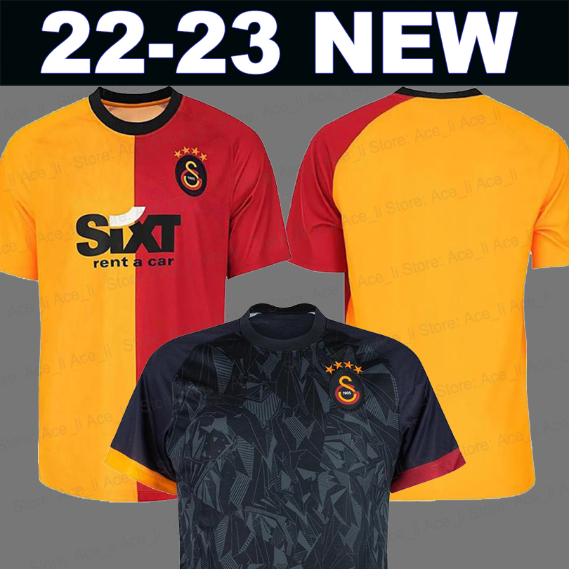

22 23 Galatasaray GOMIS LINNES soccer jerseys 2022 2023 CIGERCI BELHANDA FERNANDO FEGHOULI DONK Home Away Football Shirts, 22-23 home