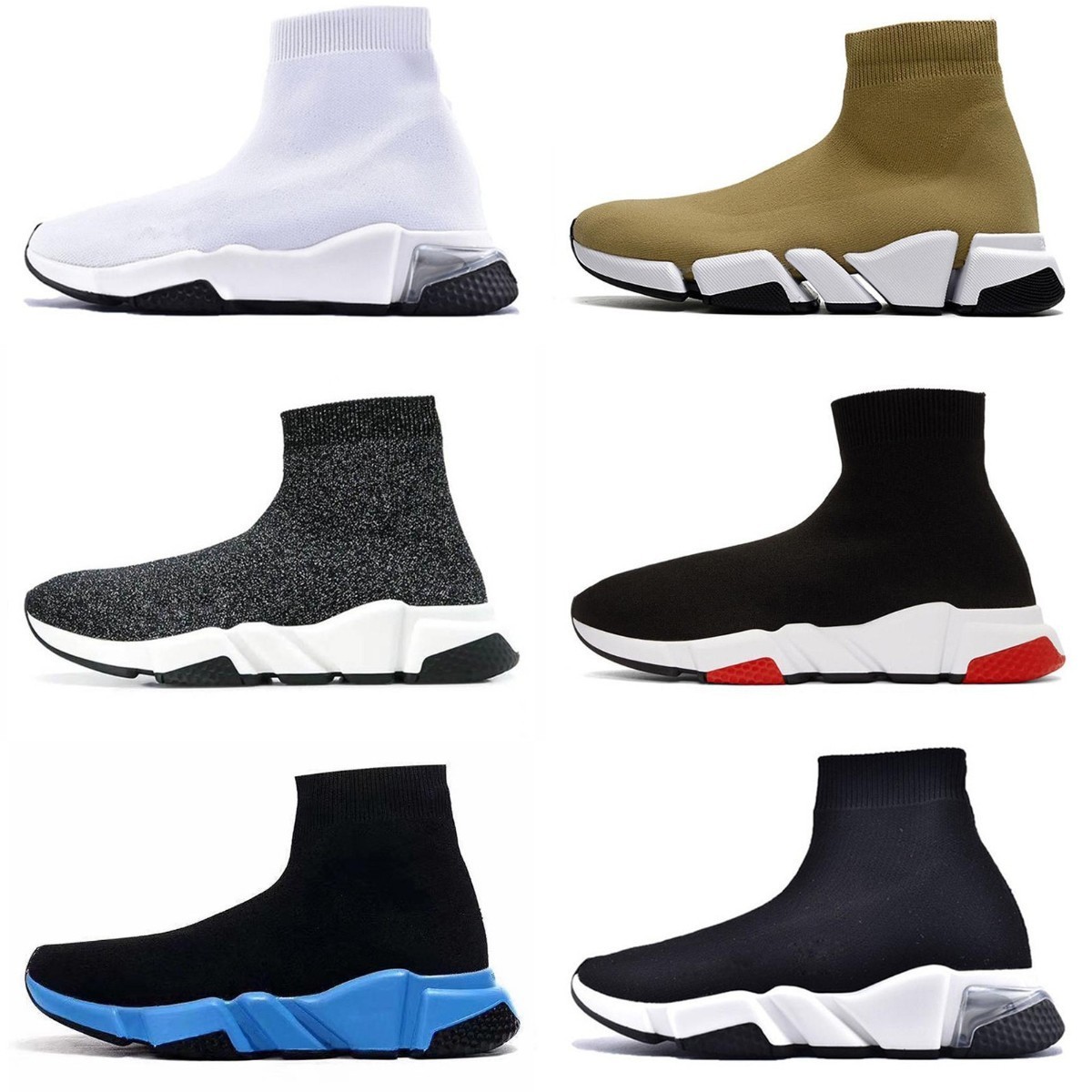 

2022 Speeds 2.0 Shoe Platform Sneaker Men Women Designer Tripler Paris Socks Boots Black White Blue Grey Light Sliver Brown Ruby Graffiti Vintage Beige Pink Trainers, Please contact us