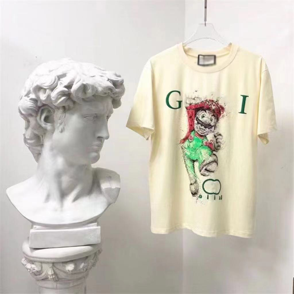 

Men' T-Shirts with Letter Printed luxury Casual Mens T Shirt Top Quality Men Fashion Tees Streetwear Apparel US SIZE XS-L, 16