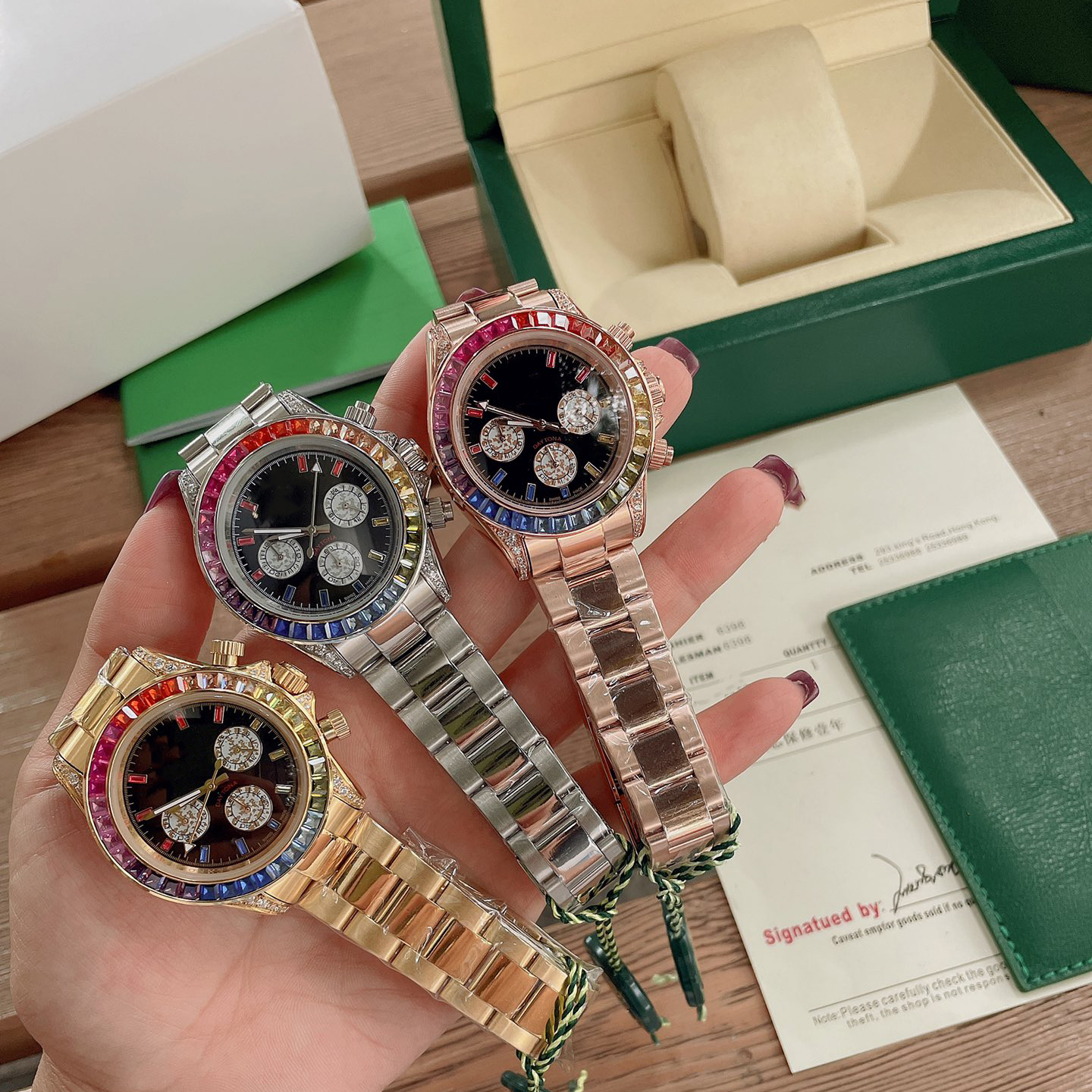 

Mens Watch Automatic Mechanical Watches 40MM Men WristWatch Stainless Steel Case Life Waterproof Fashion WristWatches Montre, Dust bag(no need purchase this option)