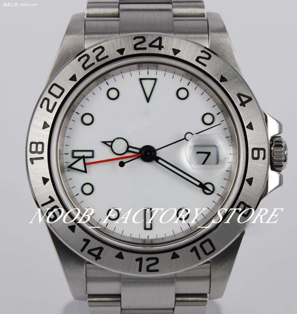 

2 Color Watches Super Quality BP Factory Maker V2 40MM Vintage 16570 Stainless Steel Asia 3186 Automatic Movement Mechanical Mens Watch Wristwatches, 16570 black dial