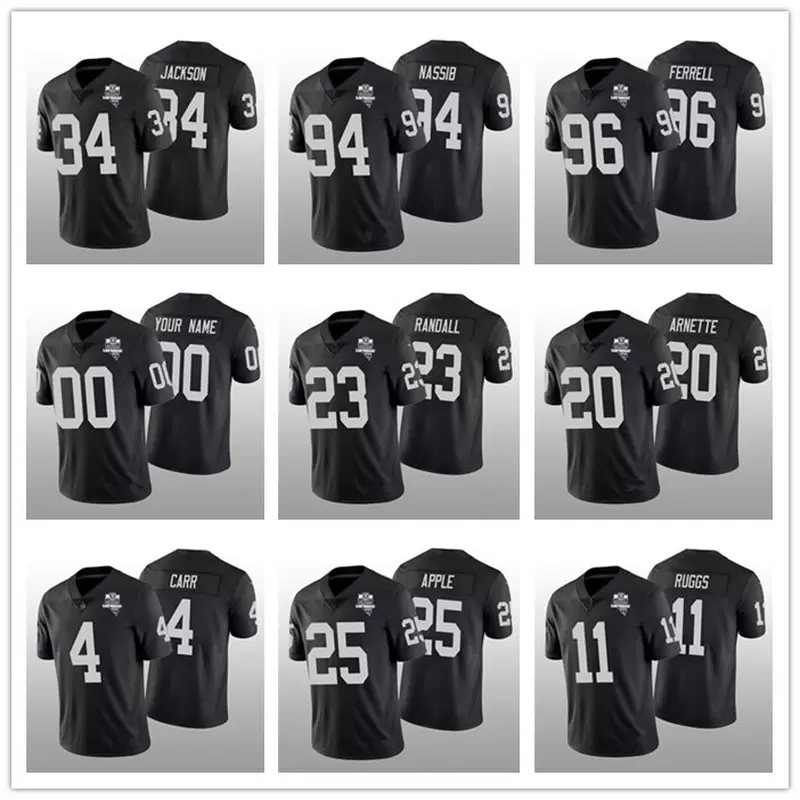 

Jersey custom Las Vegas''Raiders''MEN youth Jackson Black Women''nfl, 110