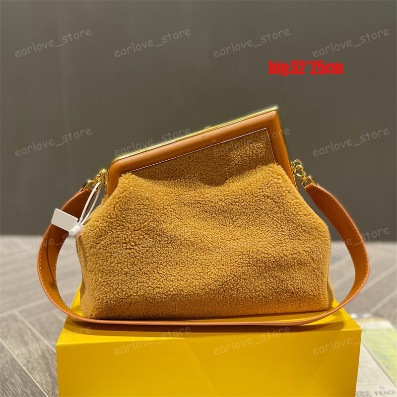 Autumn New Shoulder Bag Designer First Bag Womens Luxury Crossbody Bags Fashion Cashmere Mini Totes Handbag Lady Party Messenger Bag Purse