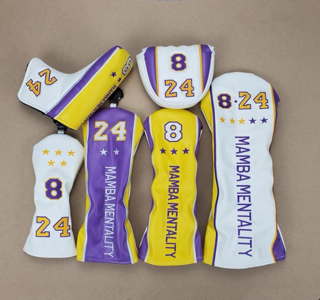 

Golf headcover PU leather golf Club covers Superstars basketball player ann