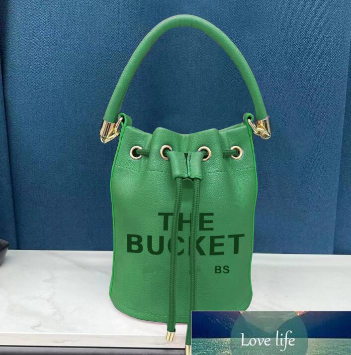 

Women Solid Shoulder Bags Fashion Bucket Bag with letters print leather Shopping Bag Designer Handbags High Quality Cross Body with Lock Picotin, As pic