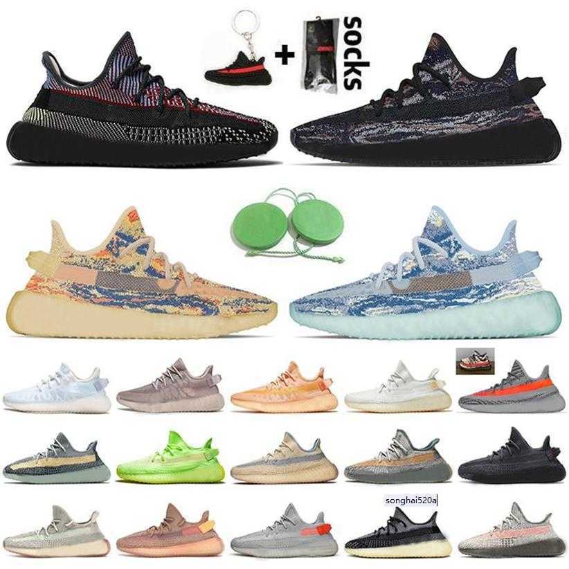 

shoes Mens Casusl Yecheil Shoes Cinder Earth Desert Black Static 3M Reflective West Citrin Clo V2 BOOSTs''yezzies''350 Sneakers, 38