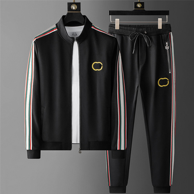 

Designer Men's Tracksuits Long Sleeve Full Zipper Drawstring Jogging Suits Letters Embroidery Sweatsuit Sets Track Jackets & Pants 2 Pieces Outfit M to 4XL Multiple