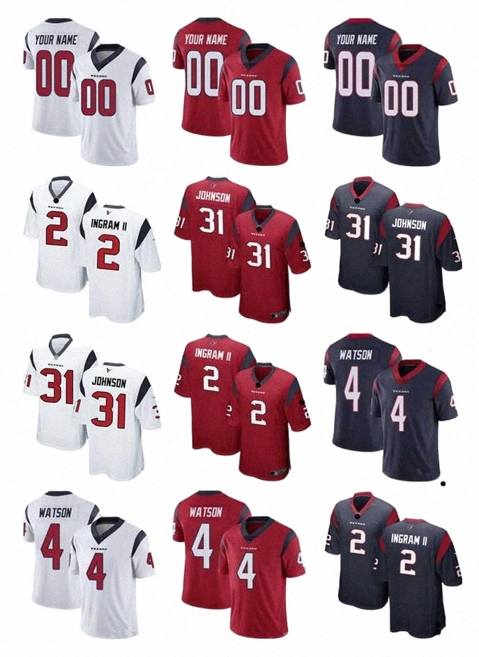 

Soccer Sets/Tracksuits football Jerseys Custom Men women Youth Houston''Texans''Jersey 7 Derek Stingley Jr. 55 Kenyon Green 21 Mark Ingram 30 Phillip Lindsay 5 Tyro w6Lt#, Color