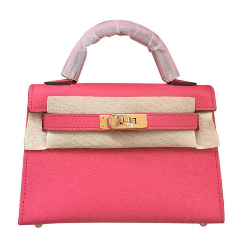 

Designer Bags Kellie Handbag Herme Women 2022 Generation Second Women Leather Mini Palm Grain Cowhide One Shoulder Women's Tote Bag