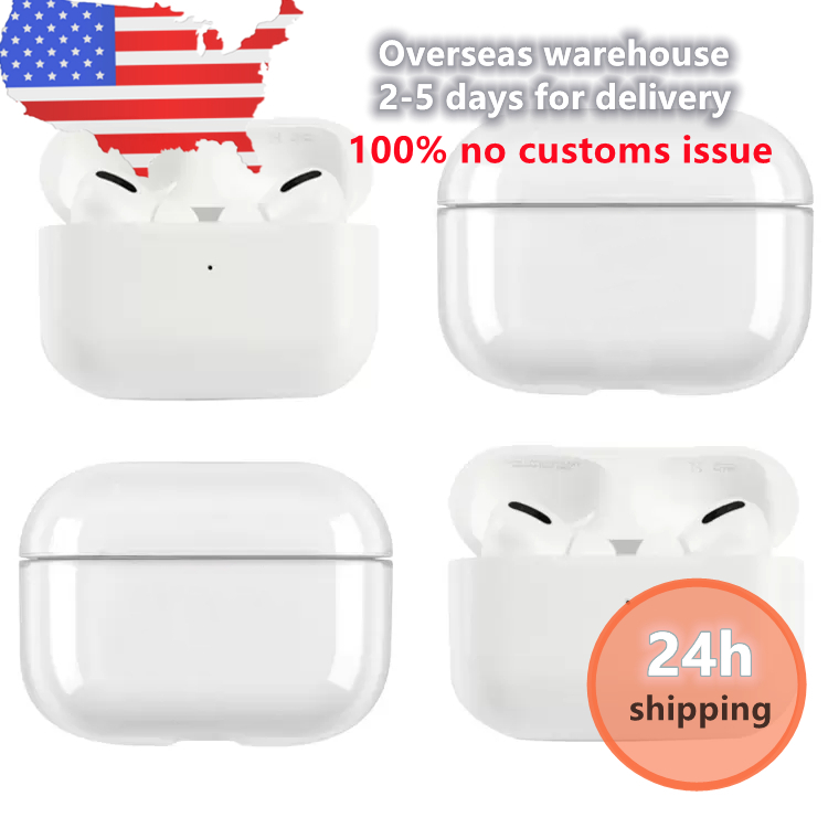 

For Airpods Pro Headphone Accessories New Protective Cover Apple Airpod 2 3 Gen Bluetooth Headset Set White PC Hard Shell Earphones Protecter