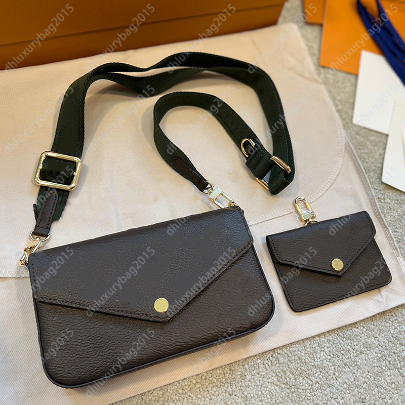 Vintage Fleurs Crosssbody Classique Sacs À Bandoulière Femmes Cross Body Shopping Portefeuilles Clés Porte-Monnaie En Cuir PU Lettres Mode Titula