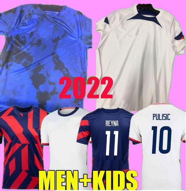 

22 23 PULISIC Reyna Soccer Jersey UsAs MCKENNIE 2022 2023 ADAMS Acosta LLOYD morris national team Football Shirt Camisetas 1994 RETRO men KIDS DEST MUSAH Robinson, 2020 home 1
