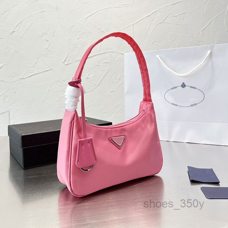 

Evening Bags Classic Nylon Hobo Bags High Quality Women Axillary Bag Handbags Soft Crossbody Shoulder Bags Designer Under Arm Pouch 9 Color