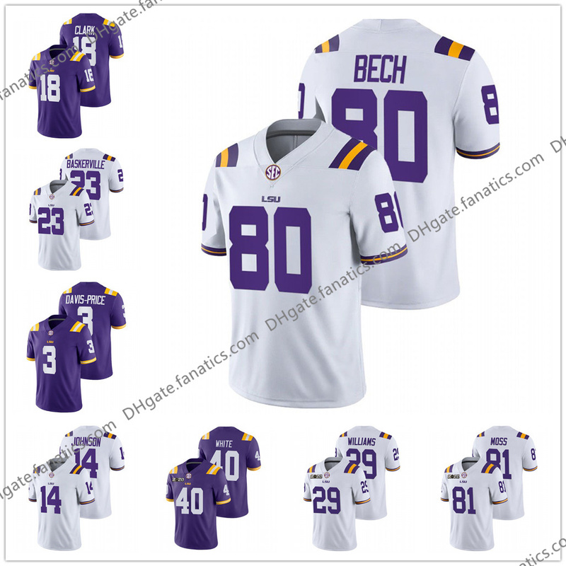 

Burreaux 9 Joe Burrow College Football Jersey Thaddeus Moss Lsu Tigers Patrick Peterson Morris Claiborne Delpit Chris Curry Derrius Guice Billy Cannon Devin White, No patch