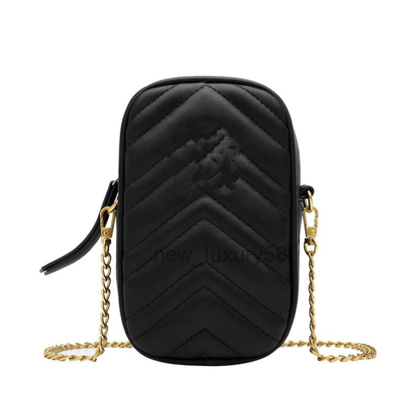 

designer luxury handbags purses small ladies shoulder bag leather luxury handbags ladies bag zipper mini square portable Messenger phone bag