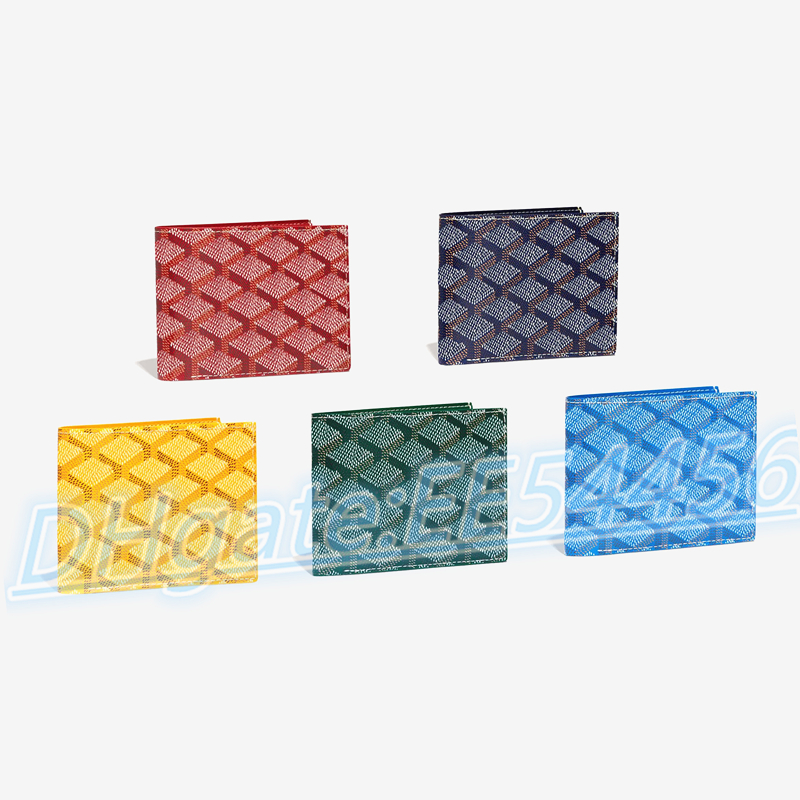 

High quality Purse card holder Luxurys designer original wallet Men Women's Holders Coin wholesale Mini green Leather Wallets Key Pocket Interior Slot, Grey