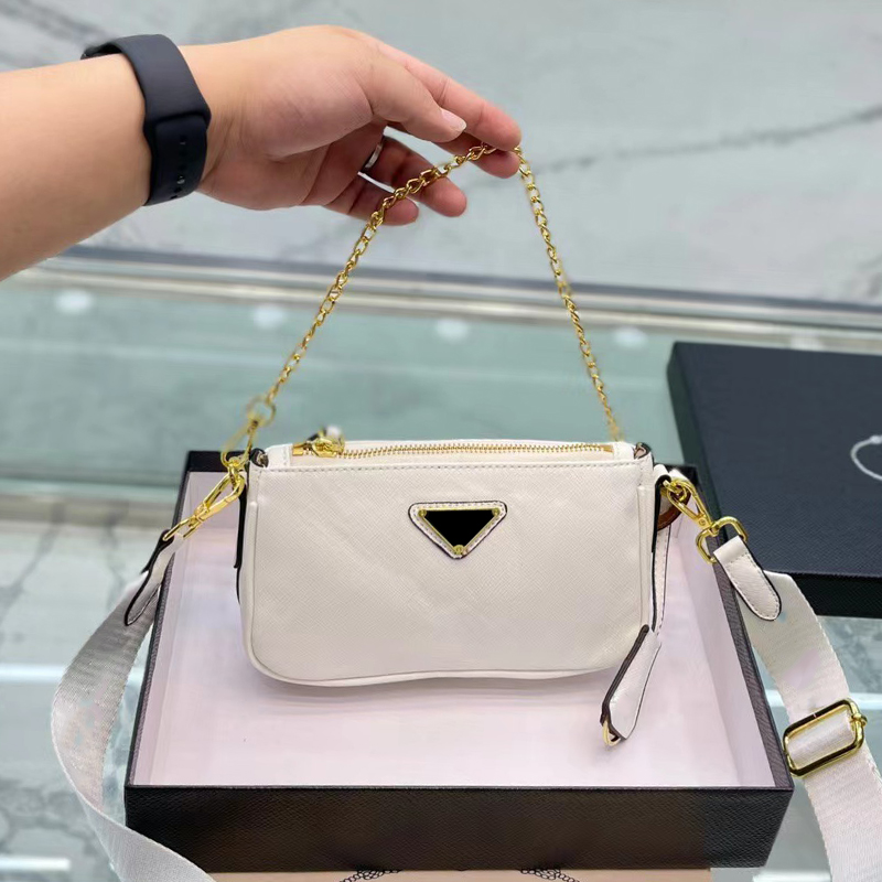Top quality Genuine Leather Bag Small Shoulder Bag Women Messenger Crossbody Bags Totes Fashion Wallet Luxury Designer Card Pockets Handbag Purse