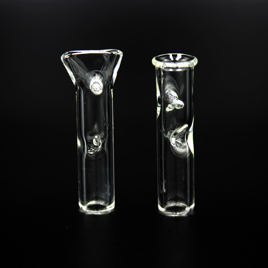 

Cigarette filter tube Glass Tip Holder Smoking Mouth Tips Flat For Hookahs RAW Dry Herb Rolling Paper