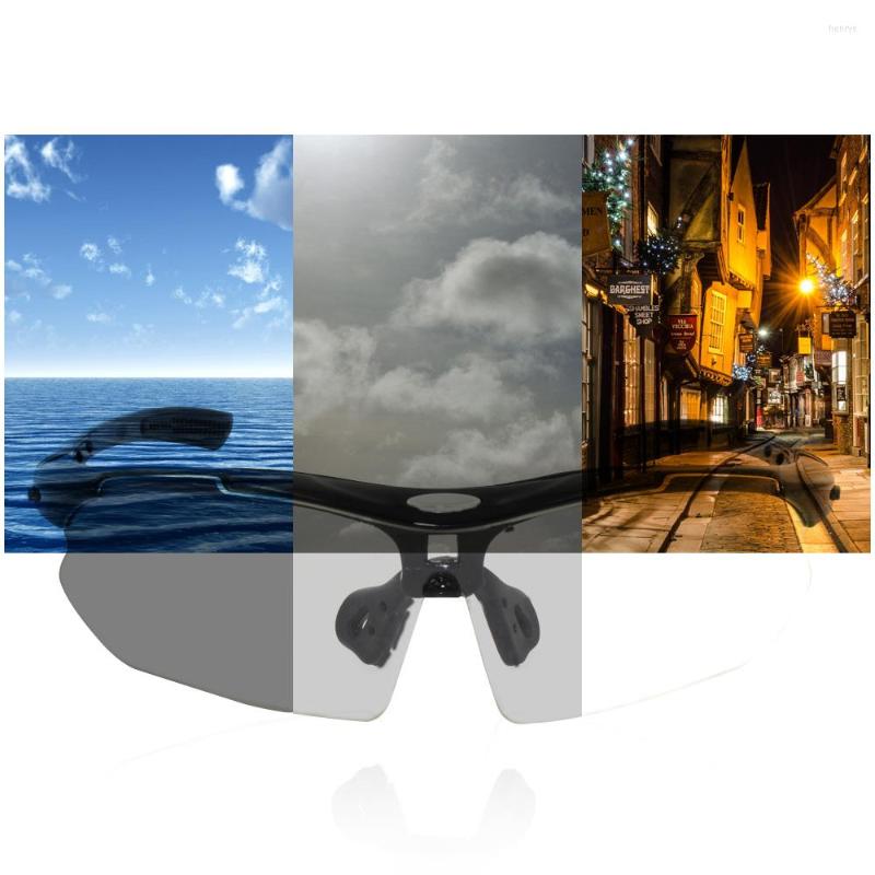 

Sunglasses Pochromic Discoloration Sports Men Road Cycling Glasses Mountain Bike Bicycle Riding Goggles Eyewear
