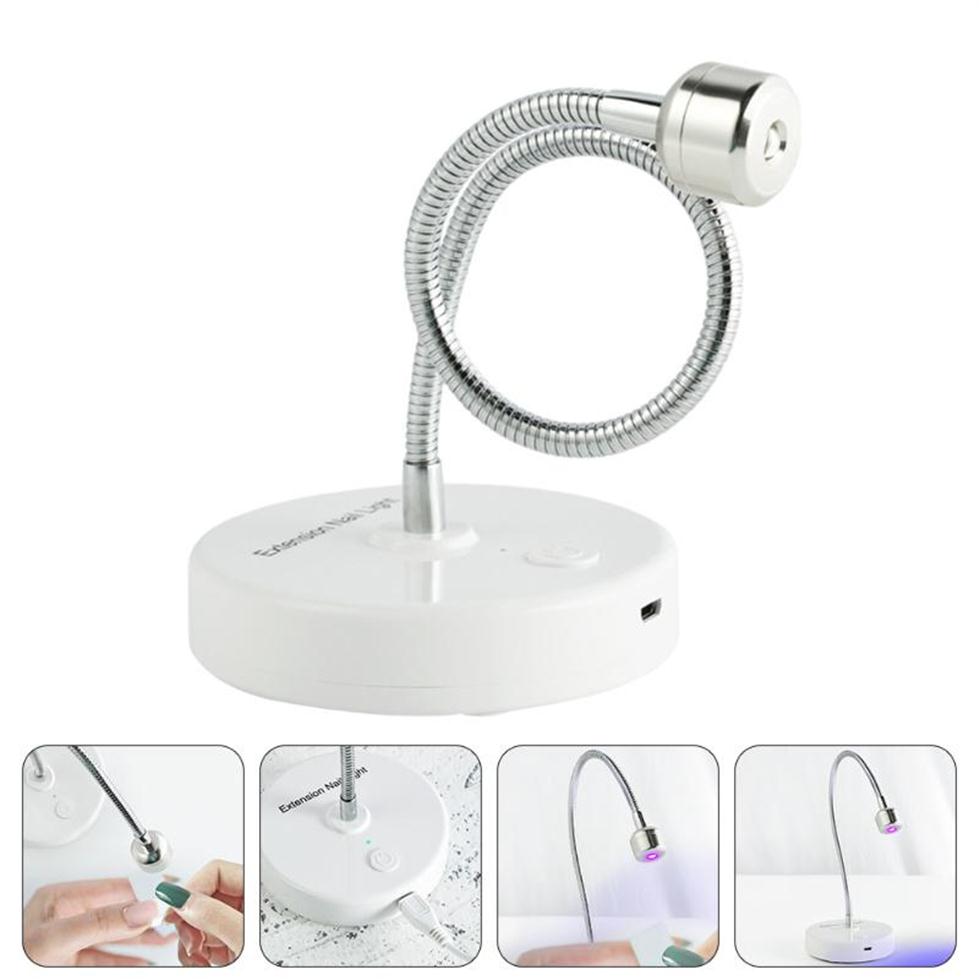 

Nail Dryers 1pc Polish Drying Light Lamp Glue Baking Manicure LED218Q, White