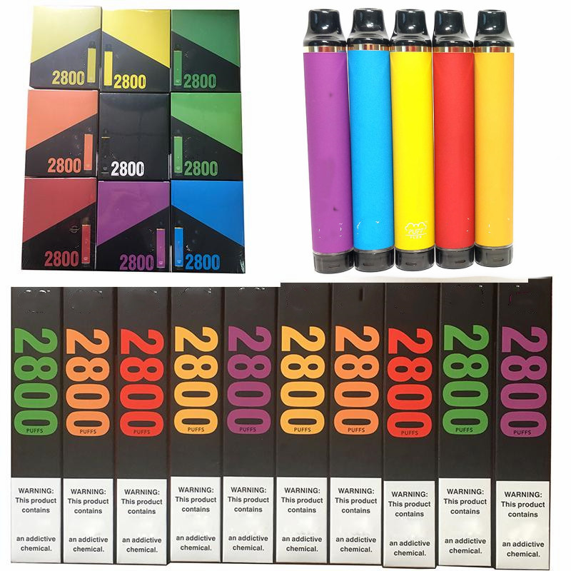 

Puff Flex 2800 Bars Disposable E-cigarettes Puffs Prefilled 5% Disposable Pods Device Vape Kits
