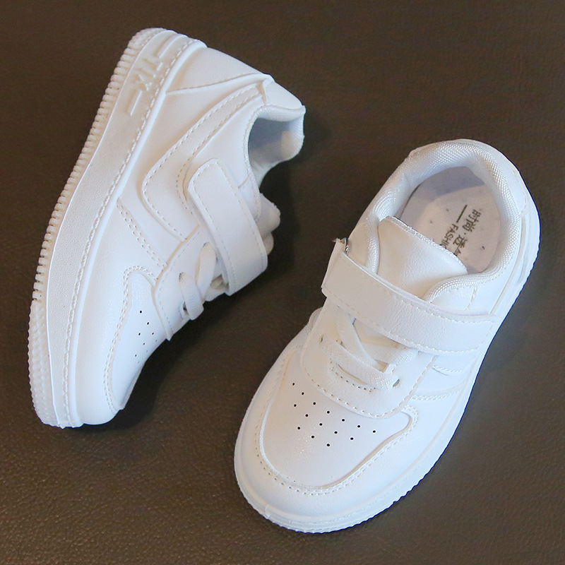 

White Kids Shoes for Boys and Girls Fashion Children School Casual Shoes Non-slip Sneakers Soft Bottom Comfortable Kids Sneaker Size 21-37