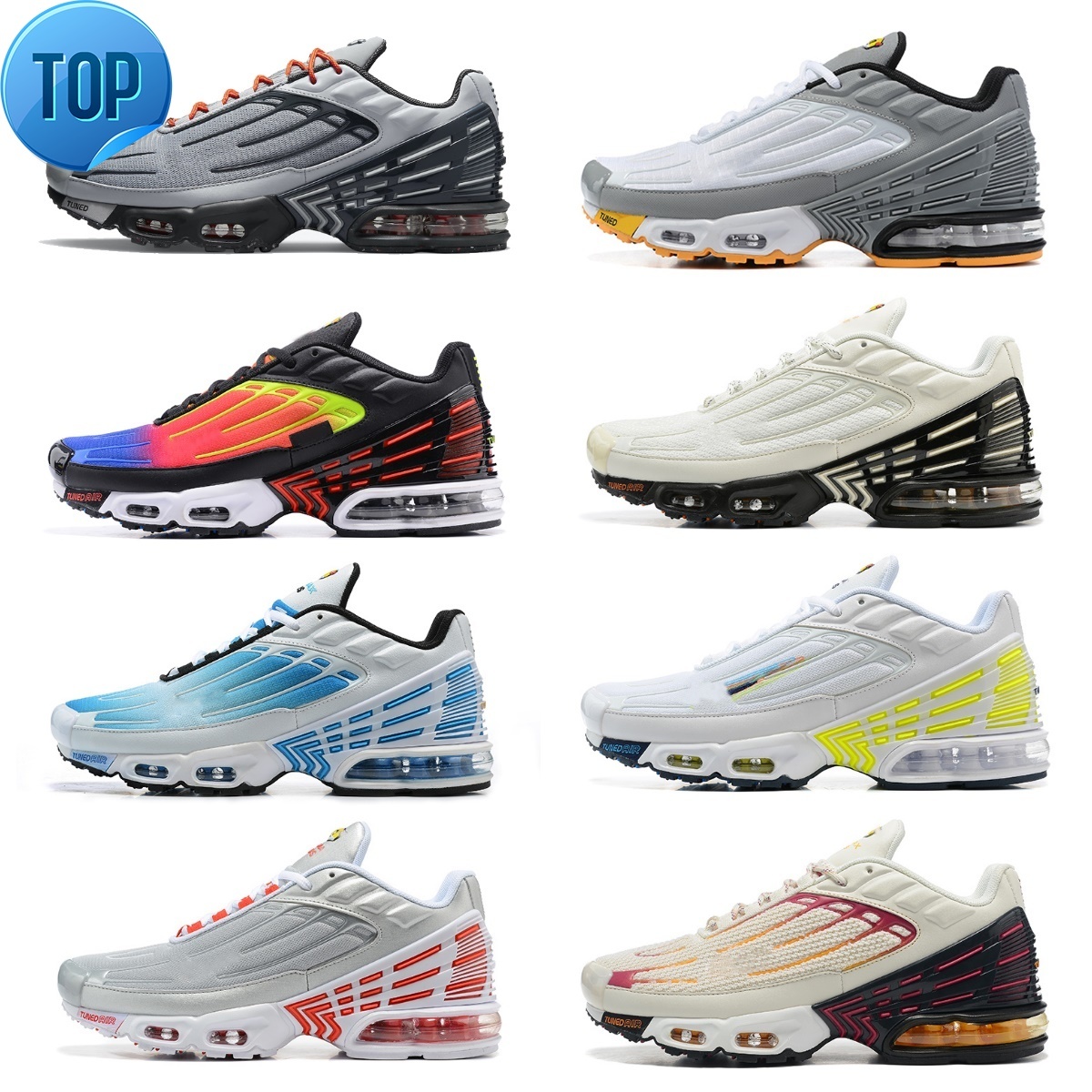 

WITH BOX designer TOP Boots Casual Shoes tn tuned Plus 3 Casual Shoes tns Mens Women trainer airs Tan Burgundy Orange Triple black White Aquamarine Silver Smoke Grey, Tn09