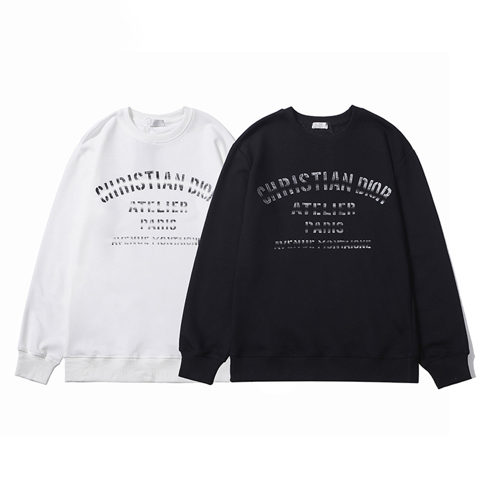 Pulls à base de chandails à capuche Sweats-shirts décontractés pour les femmes Hommes Classical Tops Shirts Round Neck Terry Sweat à capuche avec