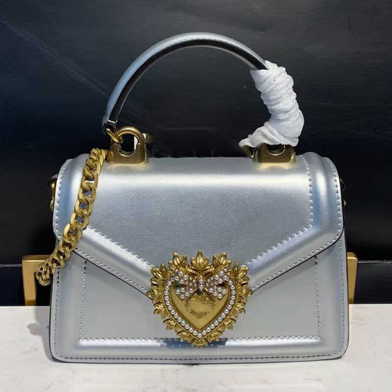 

Evening Bags Top Quality Messenger Bag Flap Handbag Chain Crossbody Shoulder Bags Women Hand Bags Purse Genuine Leather Jewelry Heart Buckl