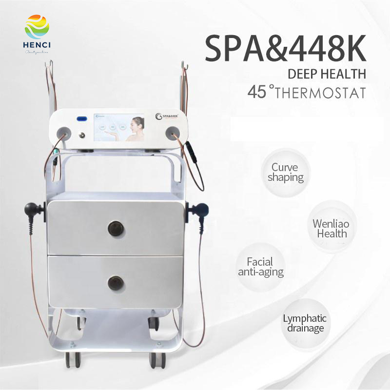 

Physiotherapy Radio frequency Slimming Indiba 448khz Tecar Cavitation Body Care System RET CET RF Slim Machine for Weight Loss Indiba