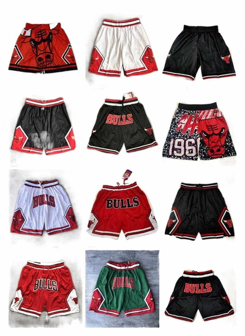

Basketball Shorts chicago''bulls''men Throwback Basketball Shorts pocket red black f8kY#, Color