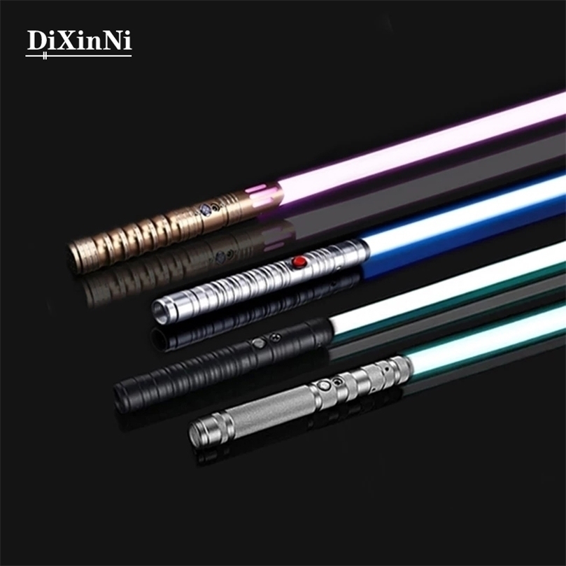 

LED SwordsGuns Lightsaber Laser RGB Metal Light Saber Sword Toys Espada Kpop Lightstick Brinquedos De Luz Juguetes Zabawki Oyuncak 220905