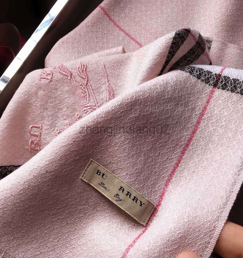 Designer Cashmere Head Bur burbery Scarf Woman Mens European American Autumn Winter Fashion Brands Thick Shawl To Keep Warm Classic Lattice Long Sca