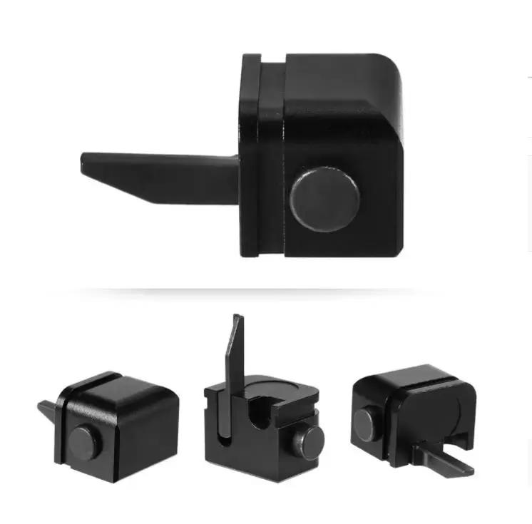 

Tactical Adjustment Aluminium Alloy Matic Selector Switch For Glock/17/18/19/ Sear And Slide 100% custom clear GEN 1-3 ONLY US buyer local ship, Black