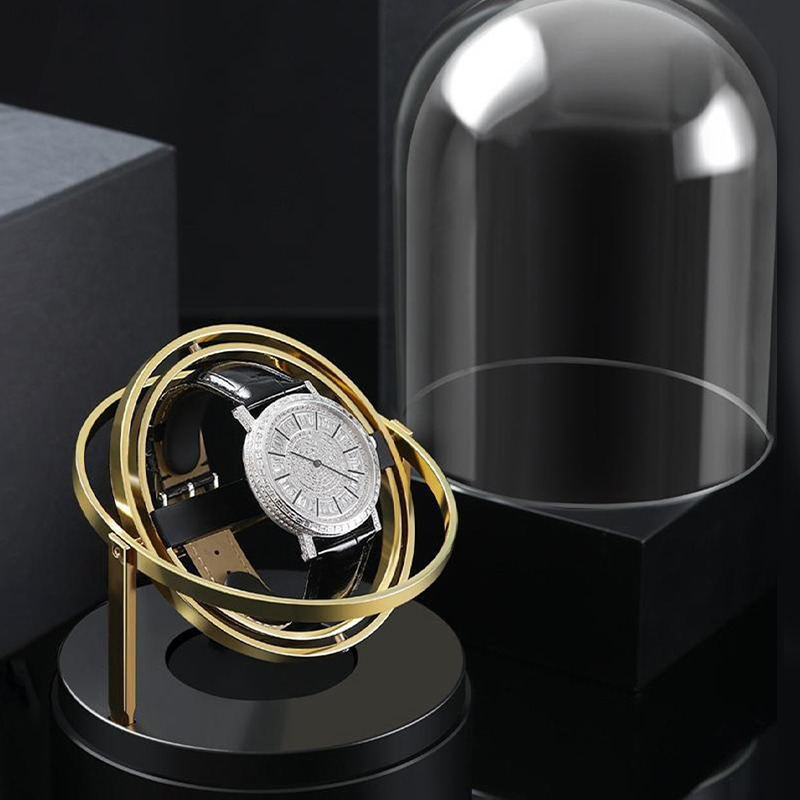 

Luxury Automatic Single Electric Winder Multifunction Storage Box Mechanical Collection Si J220825 J220906