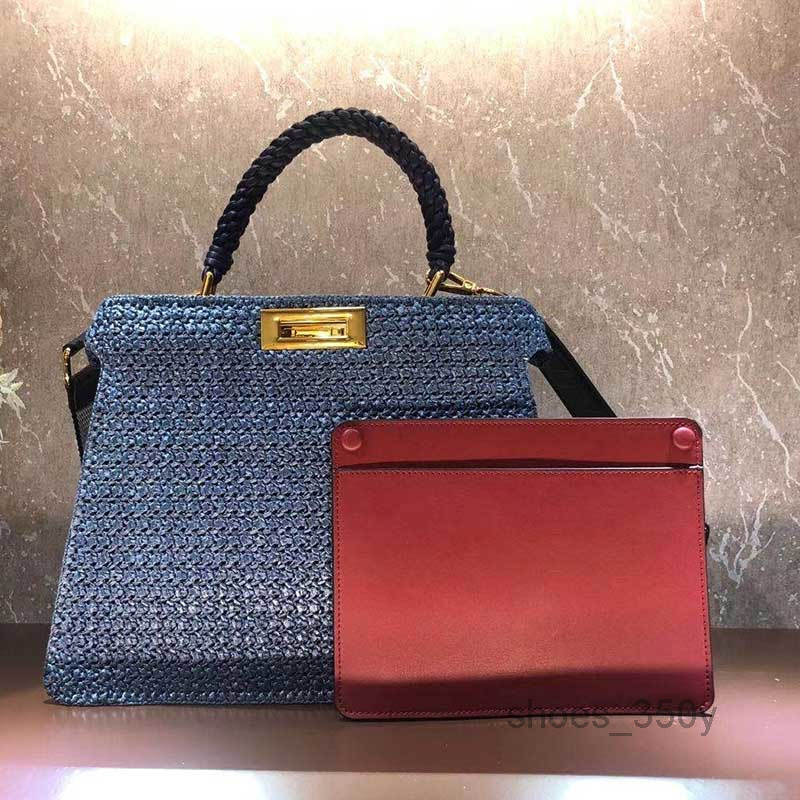 

Evening Bags Messenger Shoulder Ladies Shopping handbags Straw crossbody Bag Big Tote Hand Bag Composite Pouch Lafite GrassMulti Pochette