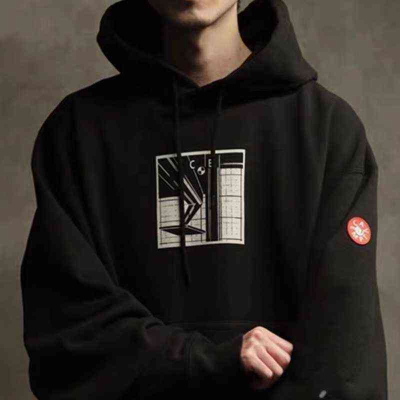 

Men' Hoodies Sweatshirts Black Cavempt C.E Fashion HOODY Men Top Quality Cavempt Vintage Women Hoodie Sweatshirts Cav Empt Pullover Men Clothing T220901