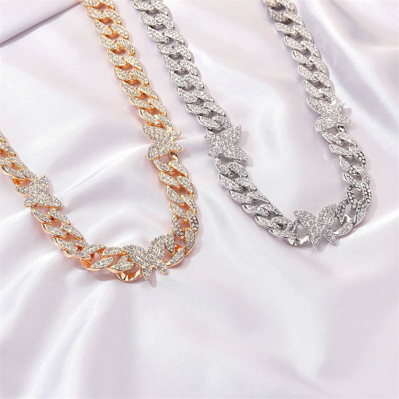 

Butterfly Necklace Personality Fashion Female Clavicalis Chain Adjustable Amazon Women Jewelry Necklaces 1335 Q2