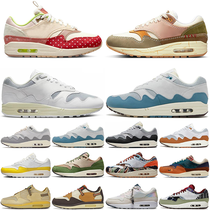 

Pattas Waves PRM 1 White running shoes for mens womens Kasina Concepts Obsidian Sean Wotherspoons Noise Aqua Won-Ang Baroque Brown men trainers sports sneakers, #1 obsidian 36-47
