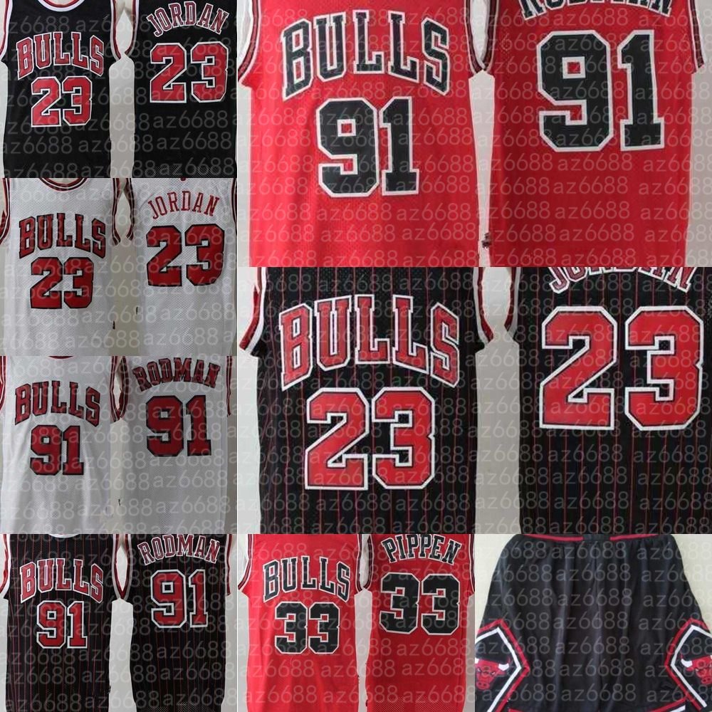 

College Basketball Wears 23 Michael Basketball Jerseys Chicago''Bulls''Men Dennis DeRozan Rodman Scottie Zach Pippen Ball LaVine DeMar Lonzo 1995 1996 Retro Red, Jersey