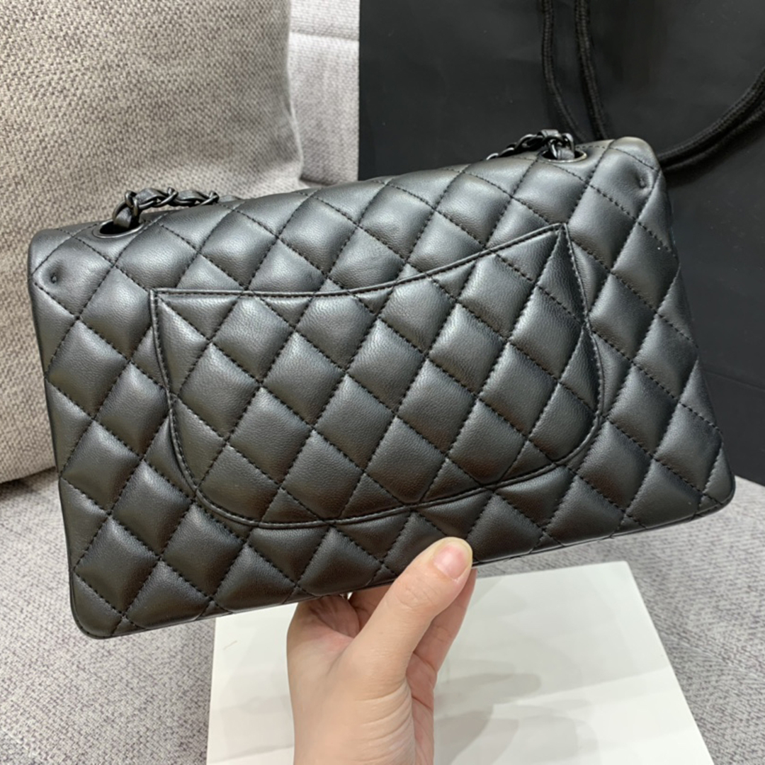 

10A Original quality women bags purses caviar lambskin classic quilted double flap medium size 25cm chain handbag Luxuries Designers shoulde, Other style contact us