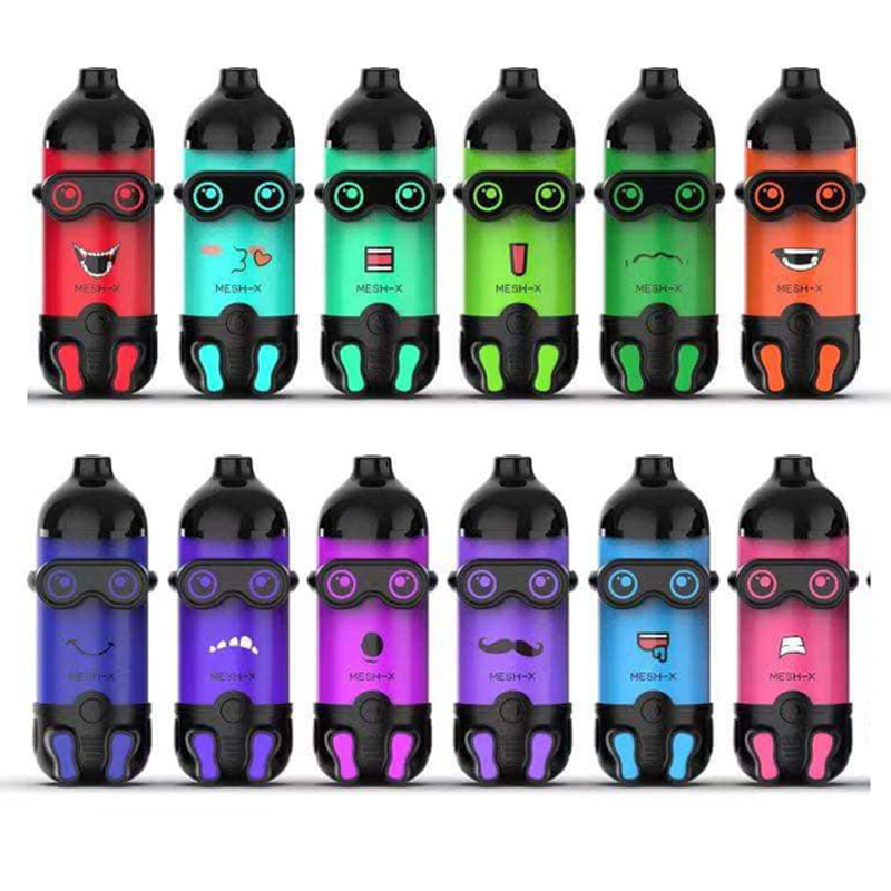 

Disposable vape pen Minions e cigarette Mesh-X Vaporizador Desechable 5% Nic 4000 puffs bars caladas vapes desechables 650mah rechargeable battery 12ml if bar