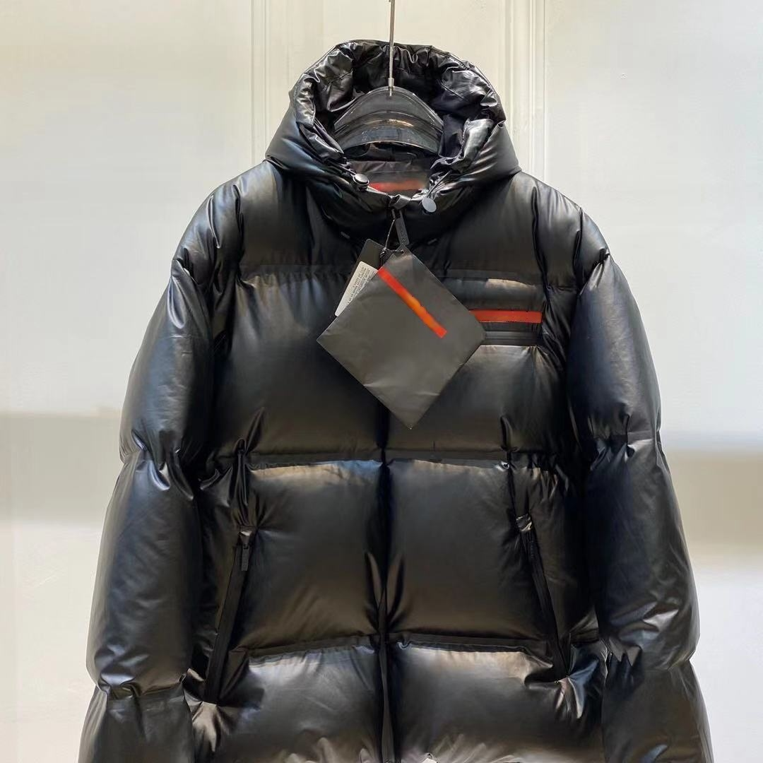 Men's Down & Parkas 2022 autumn winter new hooded down jacket for men and women thickness warm loose versatile tide