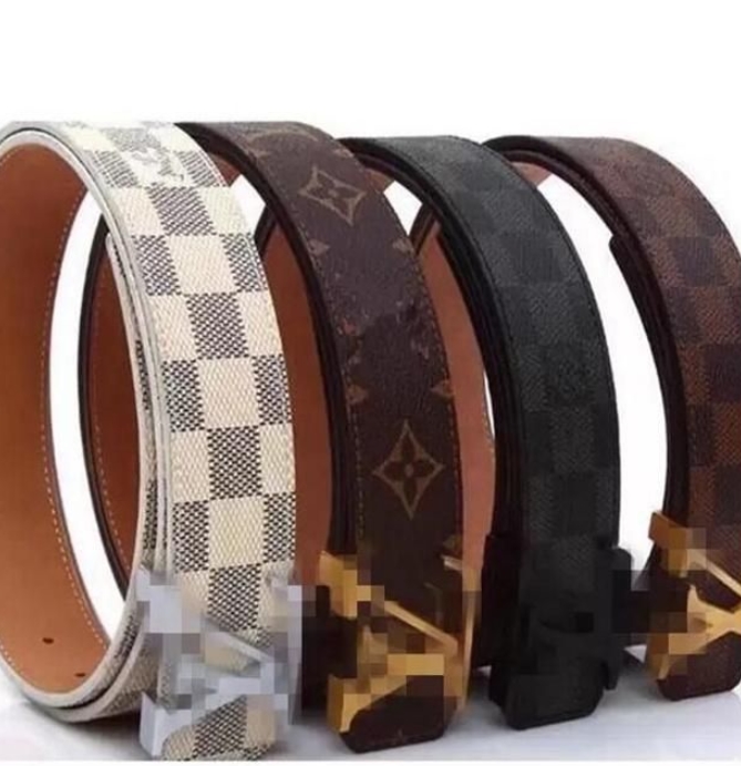 

2021 Fashion Big buckle genuine leather belt with box designer men women high quality mens belts AAAAA, Belts+boxs