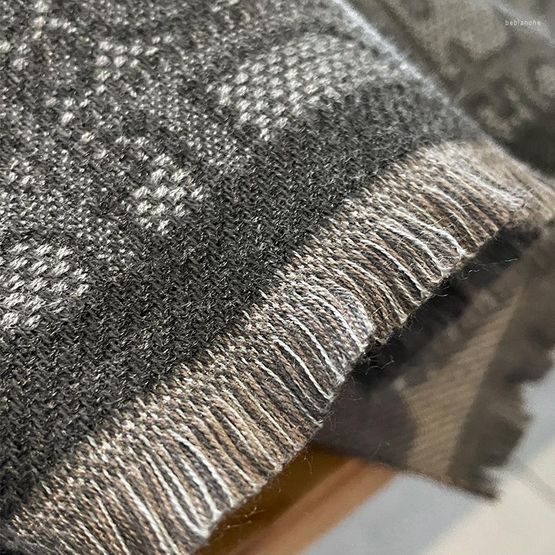 

Scarves Women Winter Imitation Cashmere Knitting 70CM/180CM Luxury Designer Letter D Scarf Fashion Shawl