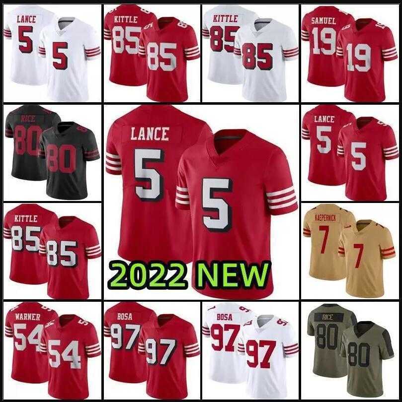 

Custom Nick Bosa Jersey San Francisco''49ers''army Trey Lance George Kittle Deebo Samuel Fred Warner Jerry Rice Brandon Aiyuk Football Jerseys Men Womens, Color
