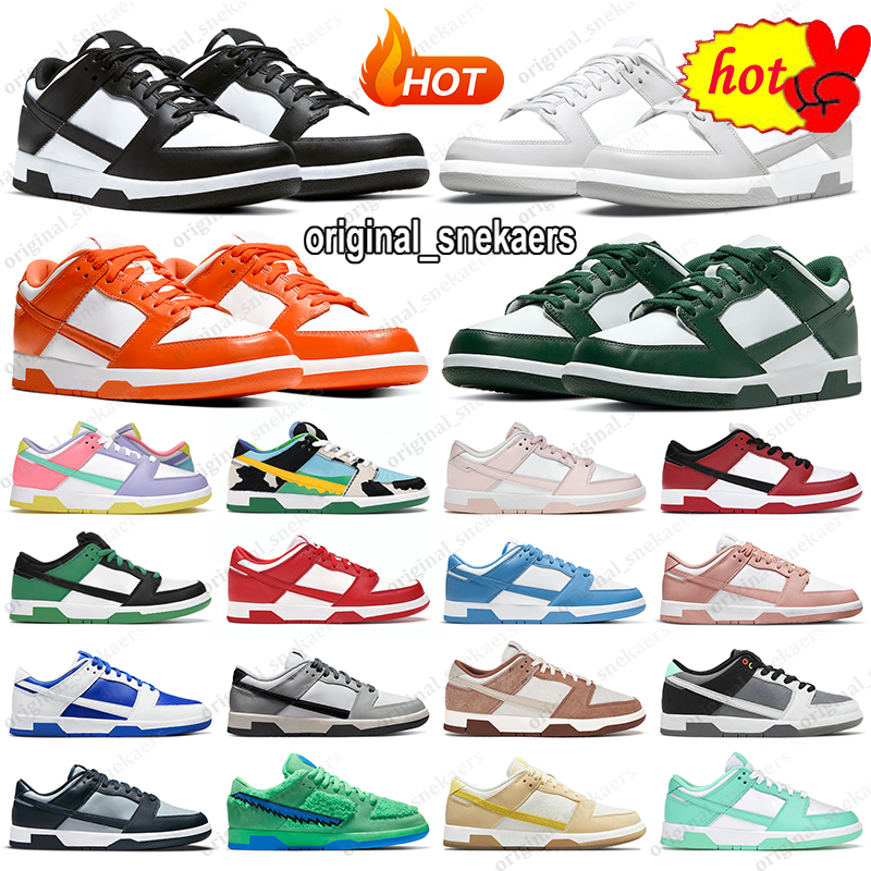 

Sandals TOP Running Shoes panda casual shoes for men women sneakers designer GAI pink UNC Syracuse Grey Fog University Red Varsity Green outdoor, Laser orange